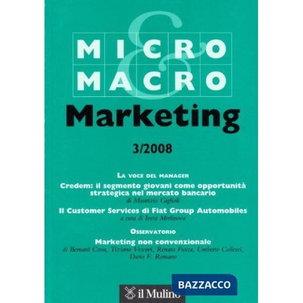 Micro & Macro Marketing (2008). Vol. 3