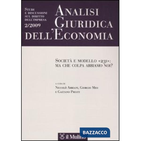 Analisi giuridica dell'economia (2009). Vol. 2