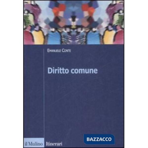 Diritto comune. Storia e storiografia di un sistema dinamico