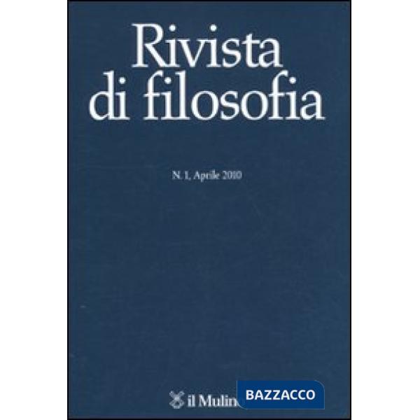 Rivista di filosofia (2010). Vol. 1