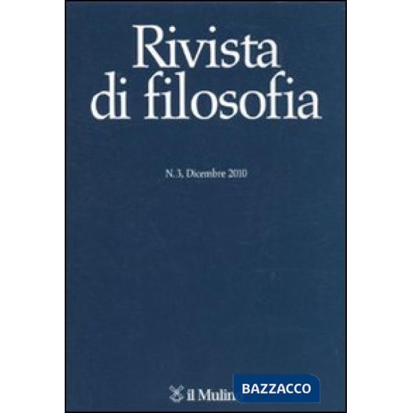 Rivista di filosofia (2010). Vol. 3
