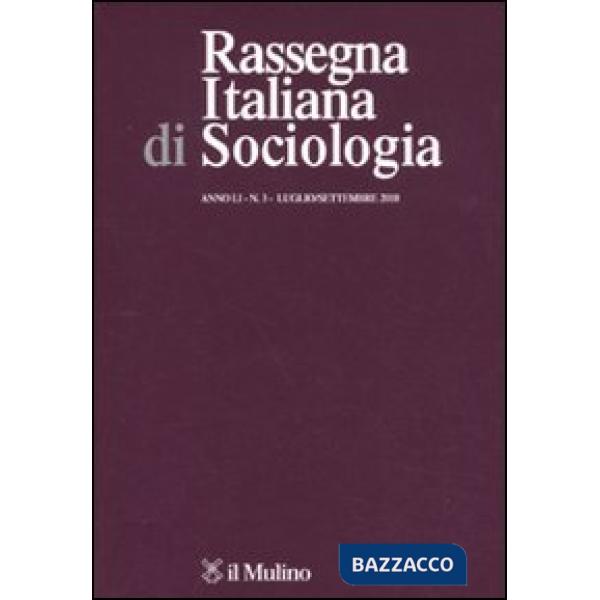 Rassegna italiana di sociologia (2010). Vol. 3