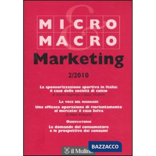 Micro & Macro Marketing (2010). Vol. 2