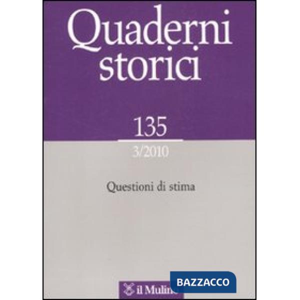 Quaderni storici (2010). Vol. 3