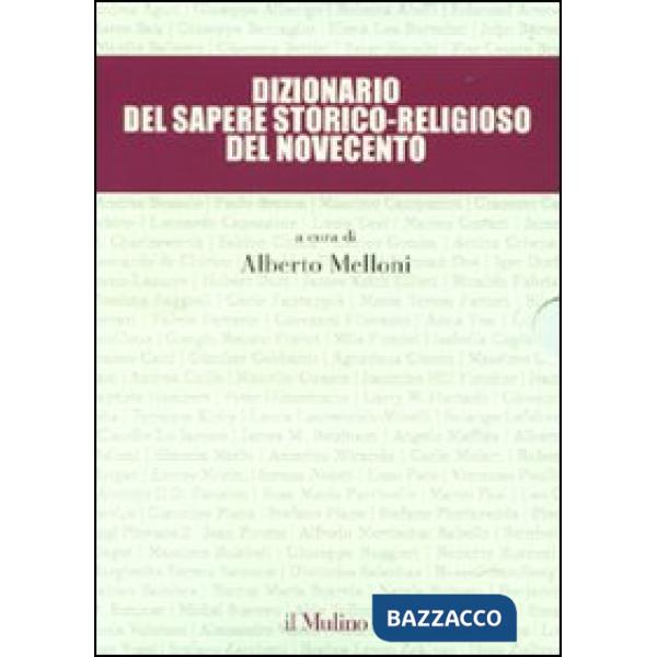 Dizionario del sapere storico-religioso del '900 (2 tomi)