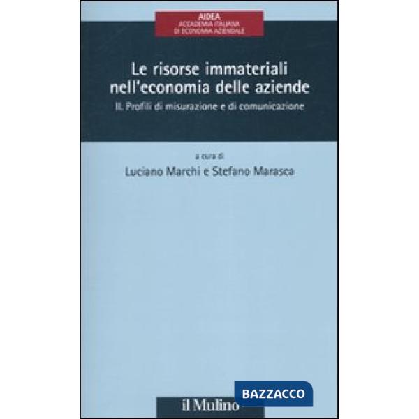 Risorse immateriali nell'economia delle aziende (Le). Vol. 2: Profili di misuraz