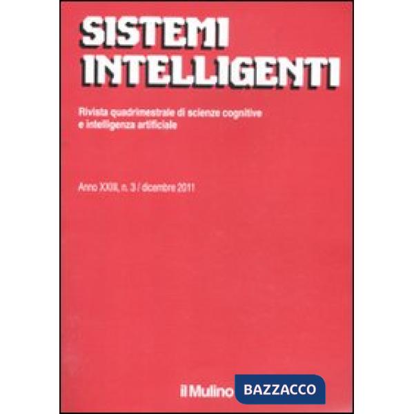 Sistemi intelligenti (2011). Vol. 3