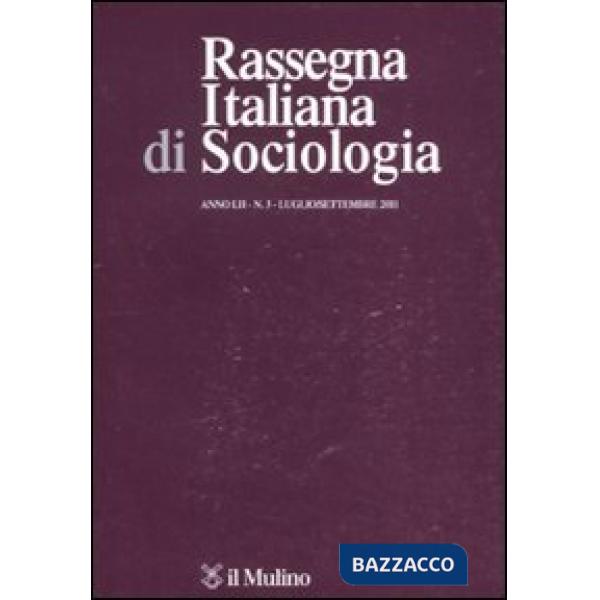 Rassegna italiana di sociologia (2011). Vol. 3