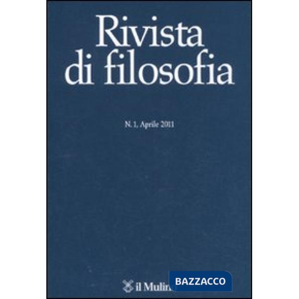 Rivista di filosofia (2011). Vol. 1