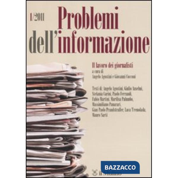 Problemi dell'informazione (2011). Vol. 1