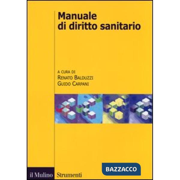 Manuale di diritto sanitario