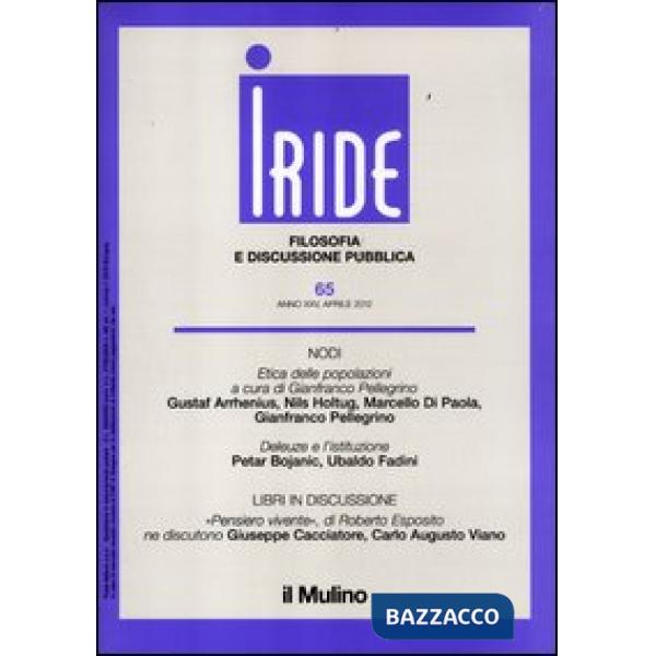 Iride (2012). Vol. 1