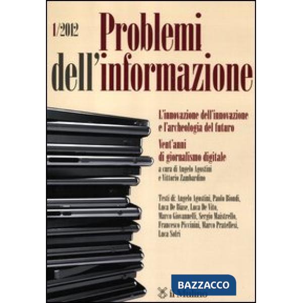 Problemi dell'informazione (2012). Vol. 1