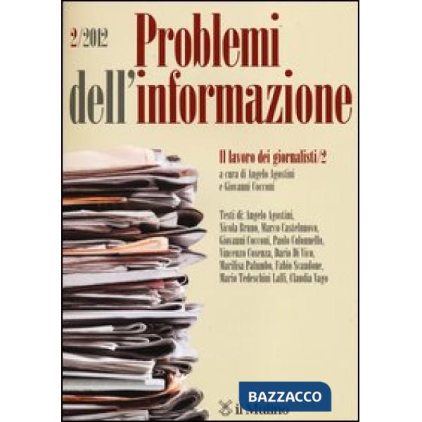 Problemi dell'informazione (2012). Vol. 2