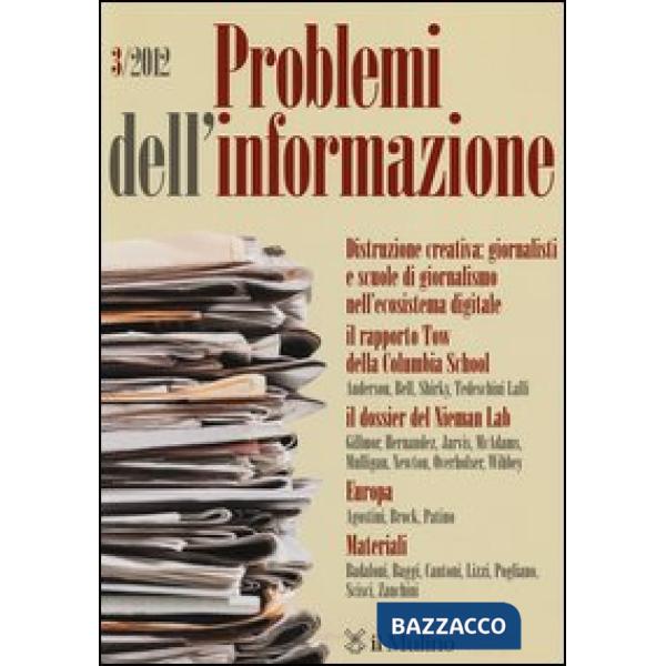Problemi dell'informazione (2012). Vol. 3