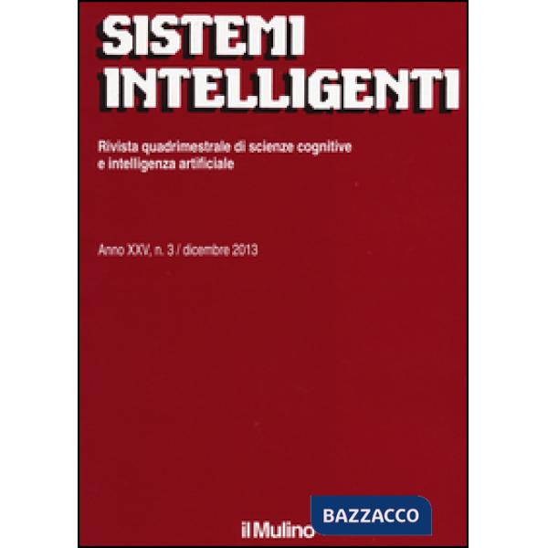 Sistemi intelligenti (2013). Vol. 3