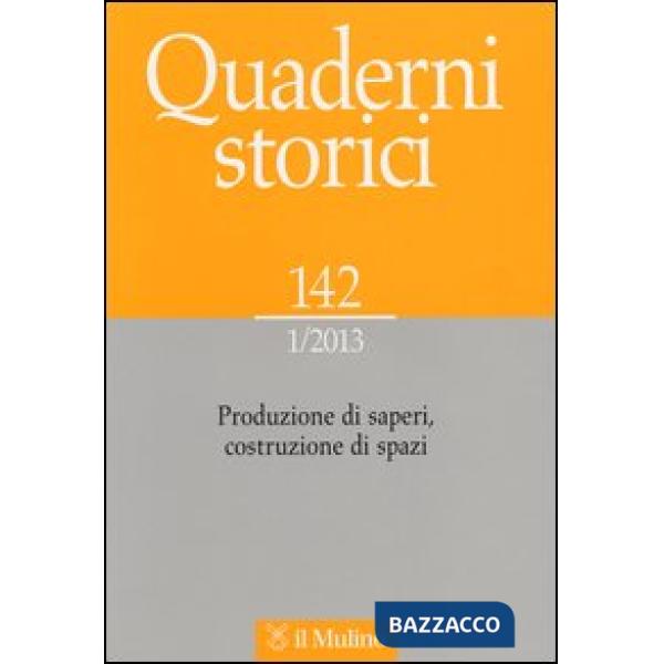 Quaderni storici (2013). Vol. 1