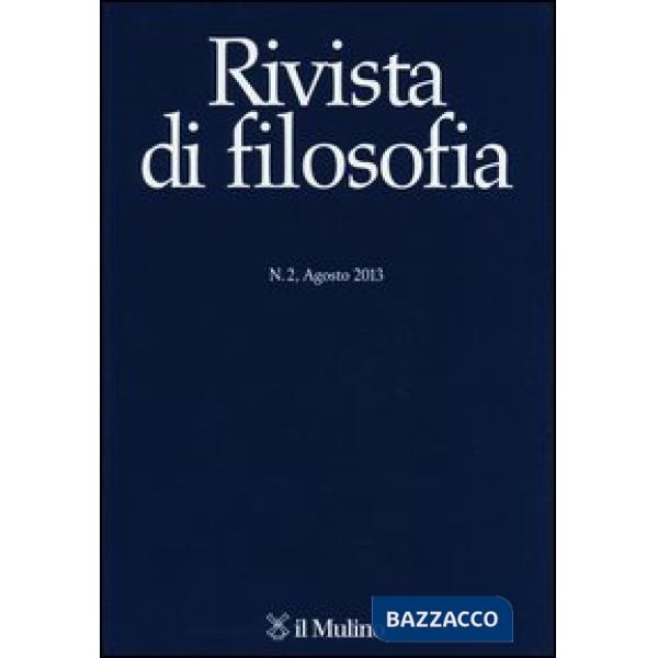 Rivista di filosofia (2013). Vol. 2