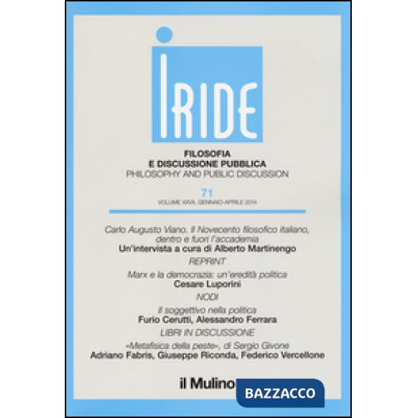 Iride (2014). Vol. 1
