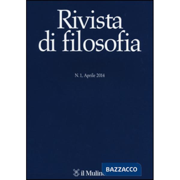 Rivista di filosofia (2014). Vol. 1
