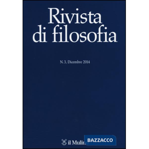 Rivista di filosofia (2014). Vol. 3