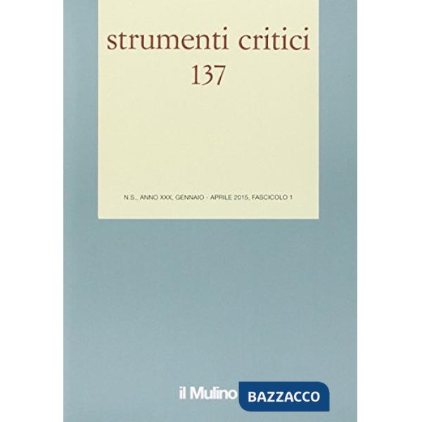 Strumenti critici. Vol. 1