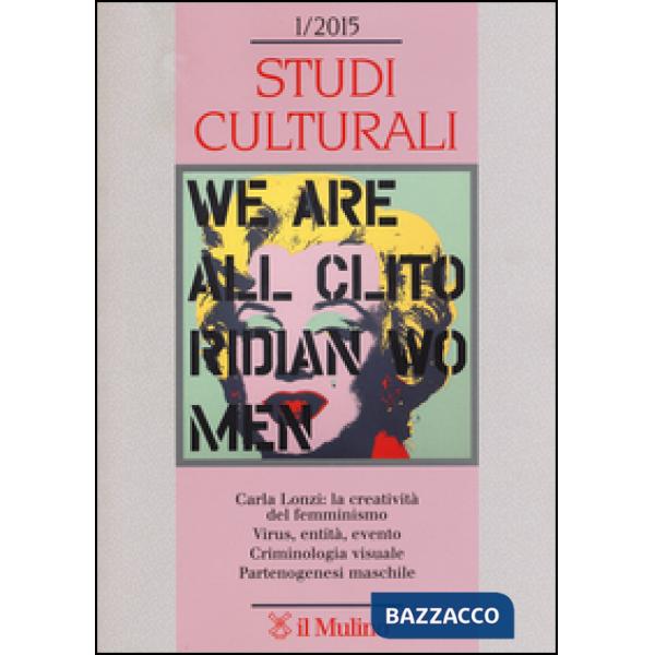 Studi culturali (2015). Vol. 1