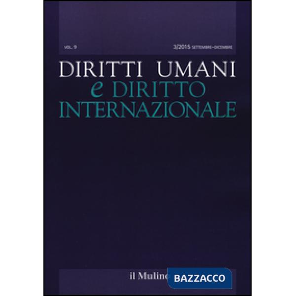 Diritti umani e diritto internazionale (2015). Vol. 3