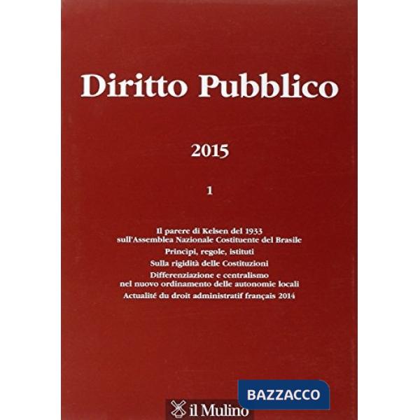 Diritto pubblico (2015). Vol. 1