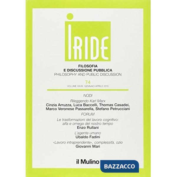 Iride (2015). Vol. 1