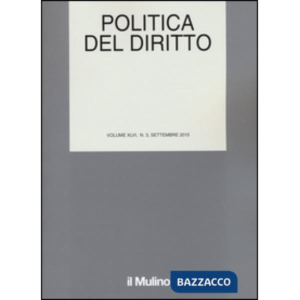 Politica del diritto (2015). Vol. 3