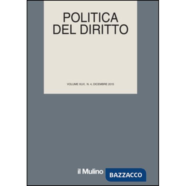 Politica del diritto (2015). Vol. 4