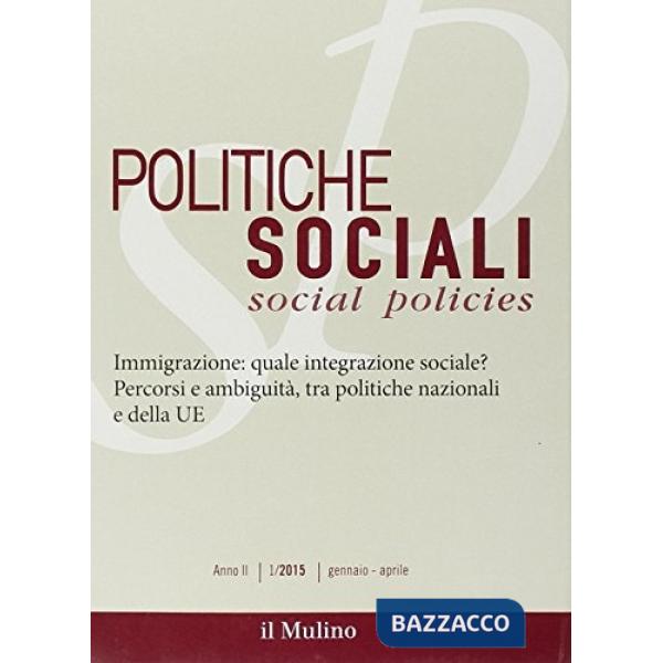 Politiche sociali (2015). Vol. 1