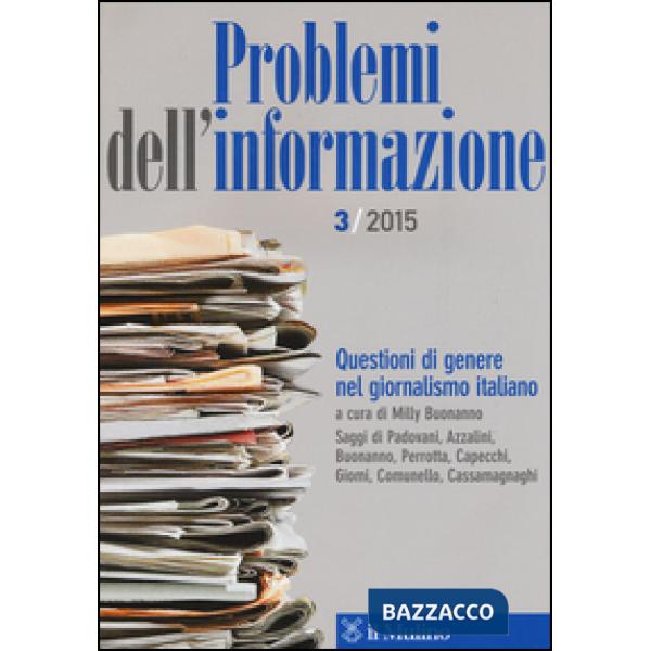 Problemi dell'informazione (2015). Vol. 3