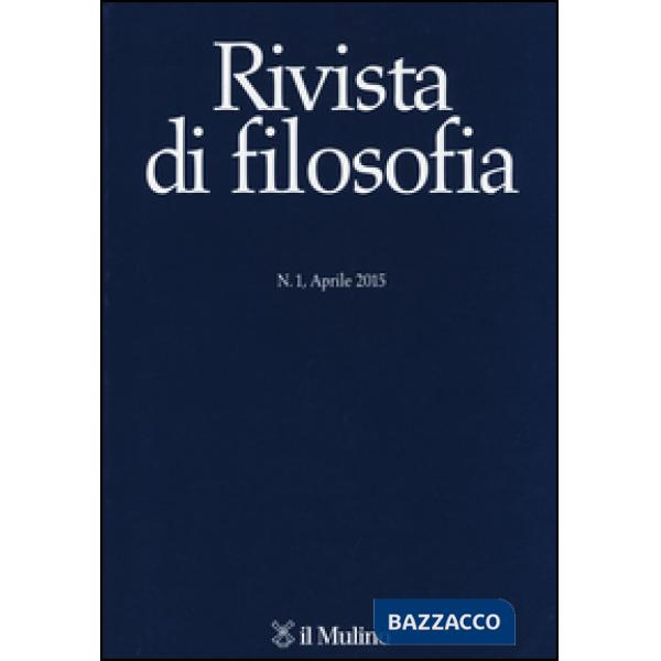 Rivista di filosofia (2015). Vol. 1