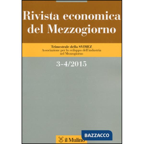 Rivista economica del Mezzogiorno (2015) vol. 3-4