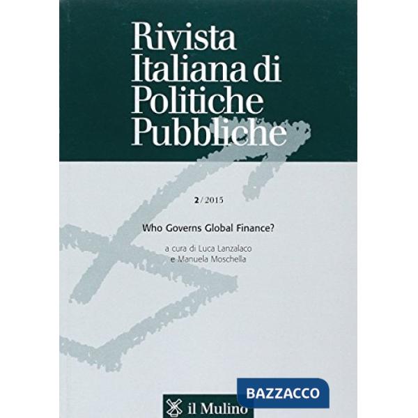 Rivista italiana di politiche pubbliche (2015). Vol. 2