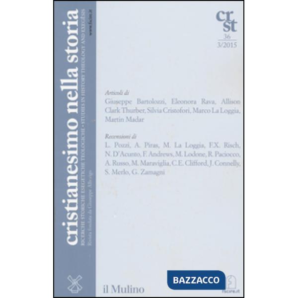 Cristianesimo nella storia (2015). Vol. 3