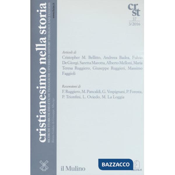 Cristianesimo nella storia (2016). Vol. 3