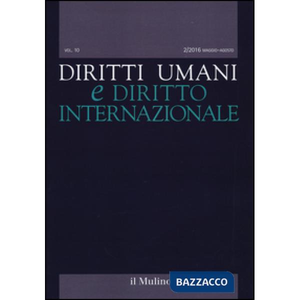 Diritti umani e diritto internazionale (2016). Vol. 2