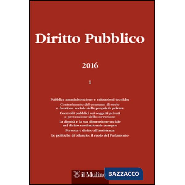 Diritto pubblico (2016). Vol. 1