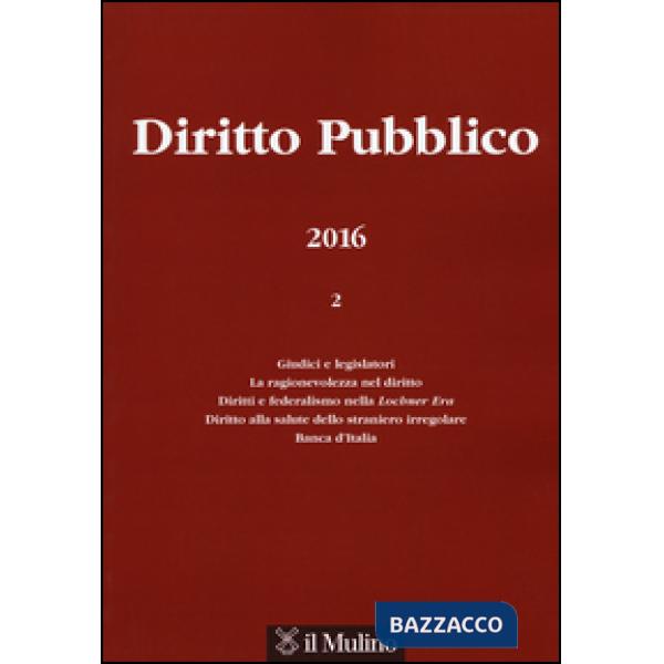 Diritto pubblico (2016). Vol. 2