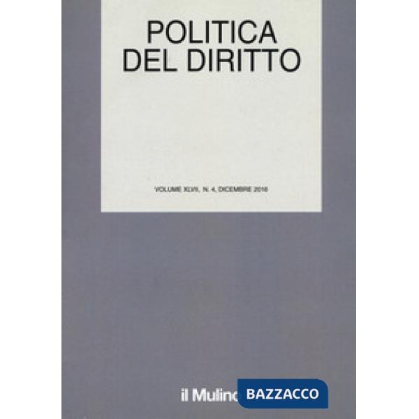 Politica del diritto (2016). Vol. 4