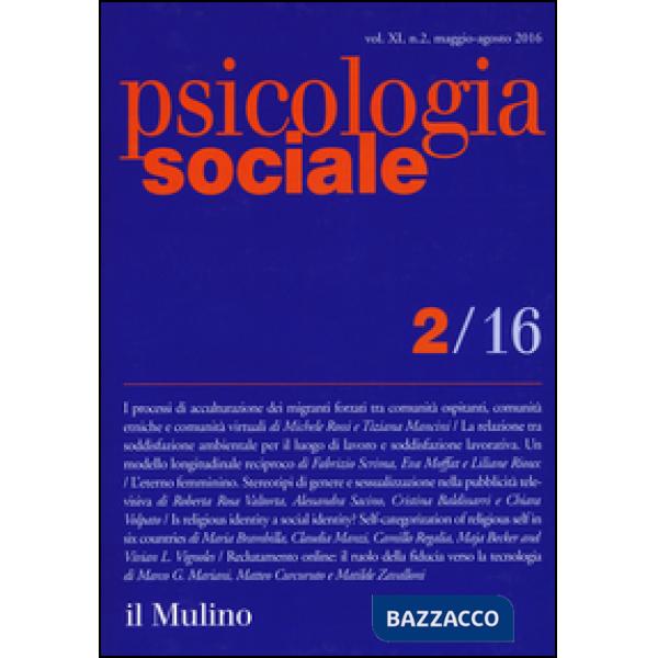 Psicologia sociale (2016). Vol. 2