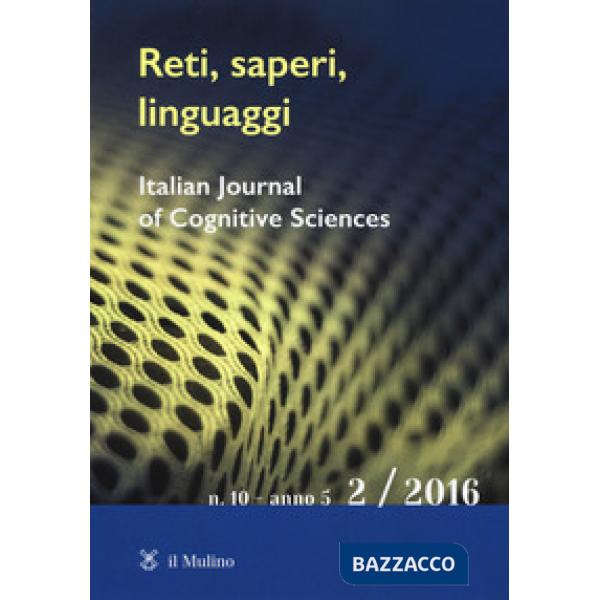 Reti, saperi, linguaggi (2016). Vol. 2
