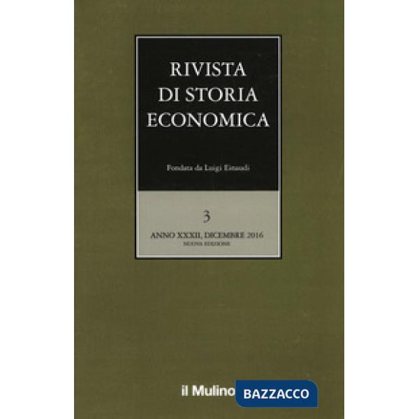 Rivista di storia economica (2016). Vol. 3