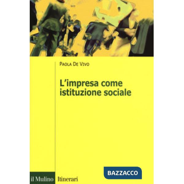 Impresa come istituzione sociale (L')