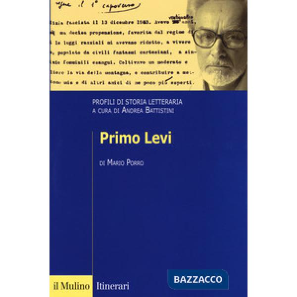 Primo Levi. Profili di storia letteraria