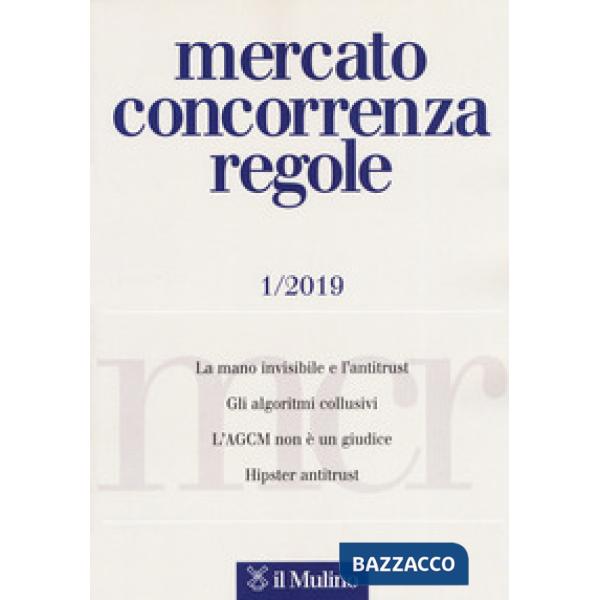 Mercato concorrenza regole (2019). Vol. 1