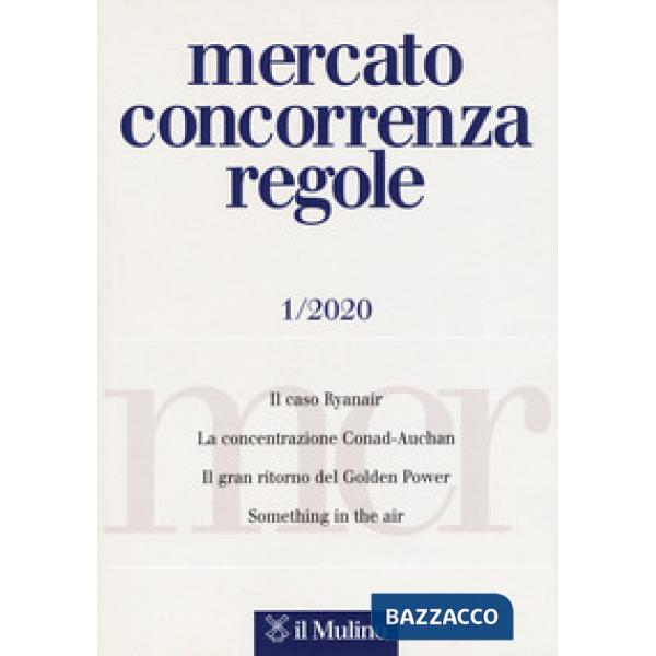 Mercato concorrenza regole (2020). Vol. 1